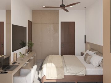 Departamento en venta de 2 recamaras con vista a la laguna en cancun