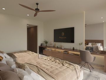 Departamento en venta de 2 recamaras con vista a la laguna en cancun
