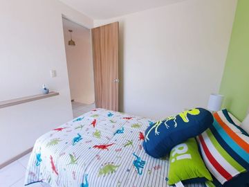 Casa con alberca con 2 recamaras en condominio en Emiliano Zapata