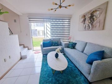 Casa con alberca con 2 recamaras en condominio en Emiliano Zapata