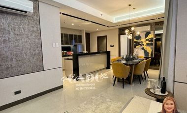 Smarthome High-end 2-bedroom condo with balcony and Parking Slot for sale in Bridgetowne Pasig at The Le Pont Residences Near St. Lukes, Medical City