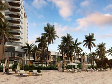 Departamento vista al mar, marina, club de playa, malecón, pre-construccion, venta Progreso, Yucatan.