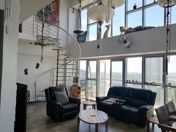 For Sale: Eton Residences Greenbelt Penthouse 3-Bedroom Loft Industrial Condo in Legazpi st. Makati