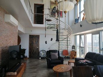For Sale: Eton Residences Greenbelt Penthouse 3-Bedroom Loft Industrial Condo in Legazpi st. Makati