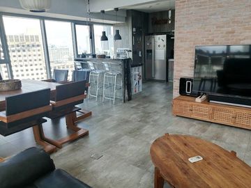 For Sale: Eton Residences Greenbelt Penthouse 3-Bedroom Loft Industrial Condo in Legazpi st. Makati