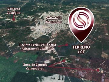 Terreno de 132,970 m2 sobre periférico, en venta Valladolid.