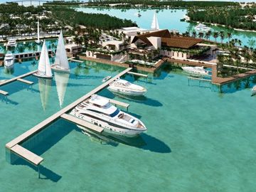 Apartamento vista al mar, marina, club de playa, malecón, pre-construccion, venta Progreso, Yucatan.
