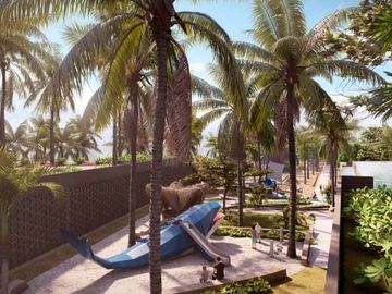 Apartamento vista al mar, marina, club de playa, malecón, pre-construccion, venta Progreso, Yucatan.