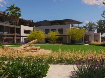 Penthouse con jacuzzi, rooftop, alberca, gym, en venta Puerto los Cabos.