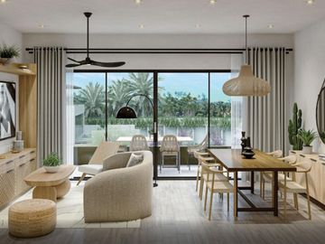Penthouse con jacuzzi, rooftop, alberca, gym, en venta Puerto los Cabos.