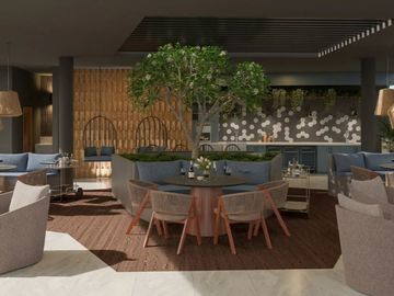 Penthouse con jacuzzi, rooftop, alberca, gym, en venta Puerto los Cabos.