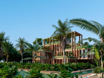 Espectacular villas con penthouse privado frente al mar