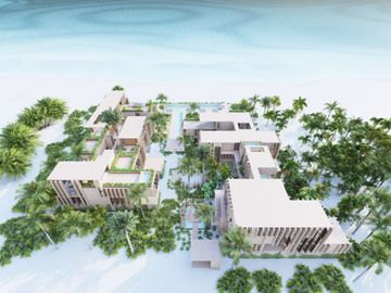 Espectacular villas con penthouse privado frente al mar