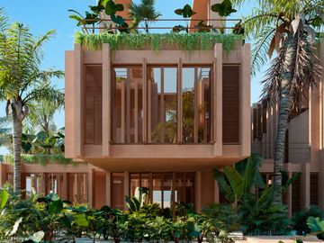 Espectacular villas con penthouse privado frente al mar