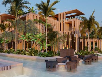 Espectacular villas con penthouse privado frente al mar