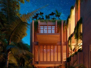 Espectacular villas con penthouse privado frente al mar