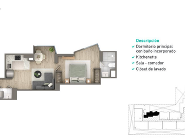 PRE VENTA 2025, DEPA. 1 DORMITORIO MAGDALENA LIMITE CON SAN ISIDRO