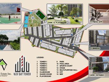 PRESELLING 22 sqm studio condo for sale in WJV Tower Lapulapu Cebu