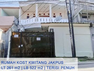 Rumah Kost 24 Kamar Terisi Penuh di Kwitang Senen, Jakarta Pusat