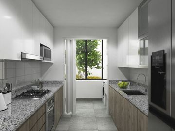OCASIÓN!!! VENTA ESPACIOSO DEPARTAMENTO ESTRENO BALCÓN-TERRAZA-VALLE HERMOSO