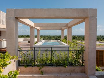 Departamentos en venta en playa del carmen con 2 habitaciones en una comunidad exclusiva