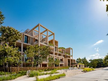 Departamentos en venta en playa del carmen con 2 habitaciones en una comunidad exclusiva