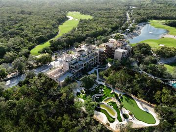 Departamentos en venta en playa del carmen con 2 habitaciones en una comunidad exclusiva