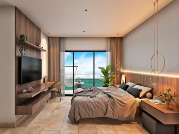 Departamentos De Lujo En Venta En La Playa , Ubicados En Progreso , Merida.