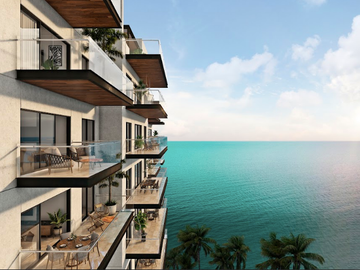 Departamentos De Lujo En Venta En La Playa , Ubicados En Progreso , Merida.