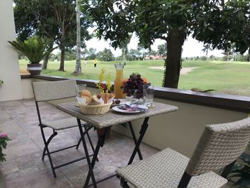 Income generating out of town 3 bedroom villas with a prefect view of the golf course in Silang nearby Tagaytay