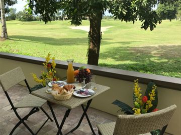 Income generating out of town 3 bedroom villas with a prefect view of the golf course in Silang nearby Tagaytay