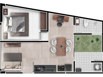 Lindo Y Elegante Departamento En Playa San Bartolo -51 m2