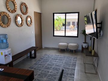DEPARTAMENTOS DE DOS HABITACIONES AMUEBLADOS Y EQUIPADOS SOBRE AV. PRINCIPAL EN TULUM