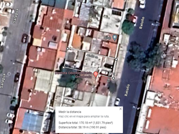 CASA EN VENTA EN EL RETOÑO, IZTAPALAPA JUNTO A PORTAL CHURUBUSCO