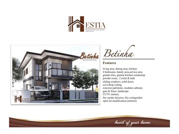 4bedroom single-detached newly-built home