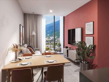 Departamento Venta nuevo 2 recámaras cerca del Tec de Monterrey