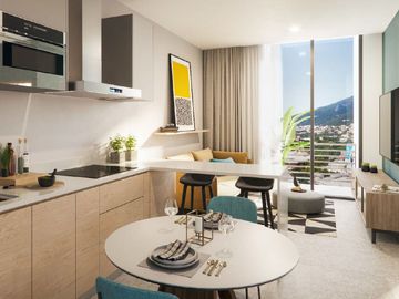 Departamento Venta nuevo 2 recámaras cerca del Tec de Monterrey