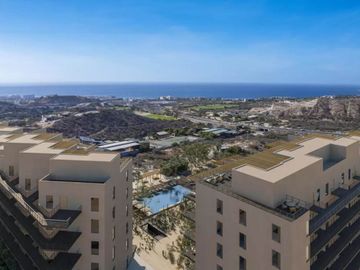 Condo con balcón y alberca, terraza, pre-construcción,  en venta, San José del Cabo