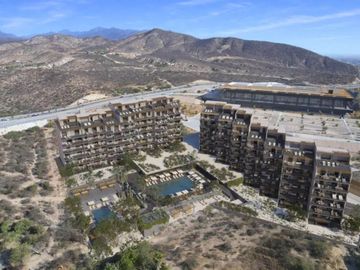 Condo con balcón y alberca, terraza, pre-construcción,  en venta, San José del Cabo