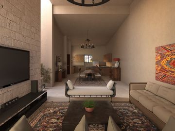 Casa de 1 piso, 210 m2, 3 recámaras, seguridad amenidades, San Miguel de Allende