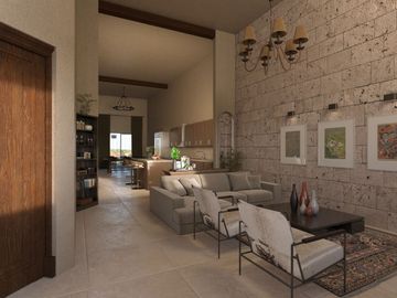 Casa de 1 piso, 210 m2, 3 recámaras, seguridad amenidades, San Miguel de Allende