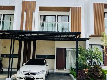 Rumah Gaya Jepang Furnish Siap Huni Depan Taman Di Tajur Bogor