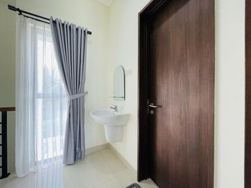 Rumah Gaya Jepang Furnish Siap Huni Depan Taman Di Tajur Bogor
