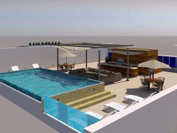 Condo con vista al océano y  alberca privada en venta Huatulco.