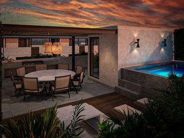 CASA EN VENTA CON ALBERCA PRIVADA Y ROOF GARDEN AL SUR DE CUERNAVACA MORELOS