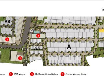 Rumah Graha Natura Surabaya barat cluster Morning Glory MURAH PROMO