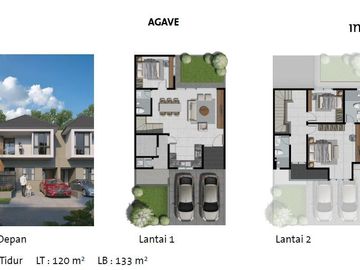 Rumah Graha Natura Surabaya barat cluster Morning Glory MURAH PROMO