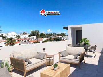 VENTA | DEPARTAMENTOS NUEVO CON ROOF TOP A 3 MINUTOS DEL DORADO BOCA DEL RIO