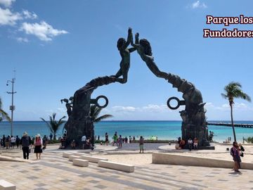 Penthouse con roof top, alberca privada, Range de Golf, pickleball, venta, Playacar, Playa del Carmen.