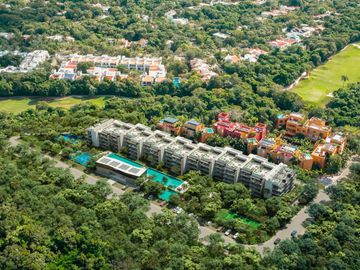 Penthouse con roof top, alberca privada, Range de Golf, pickleball, venta, Playacar, Playa del Carmen.